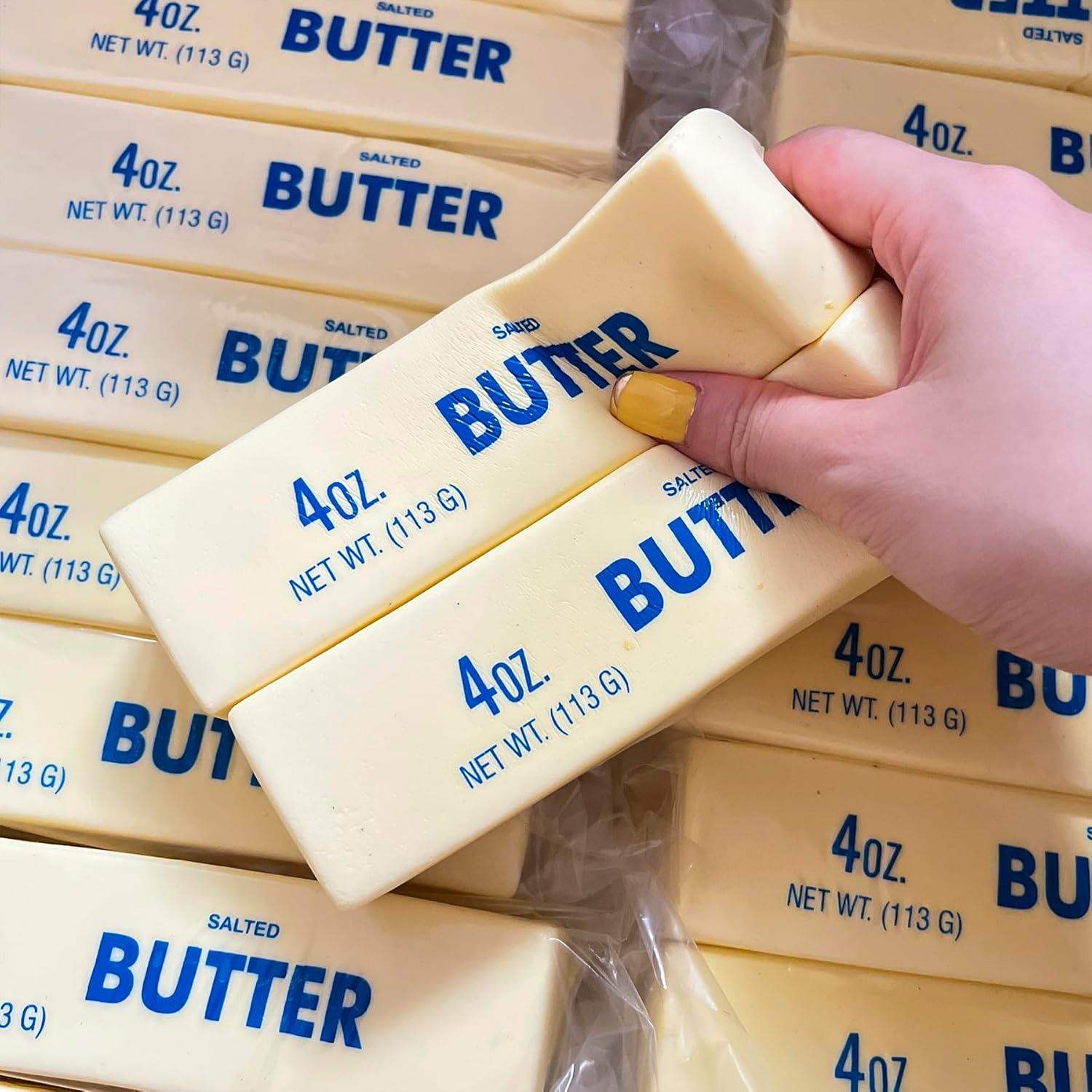 Butter Squishy Stress Ball – Ultra Soft Anxiety Relief - FiveBeelow