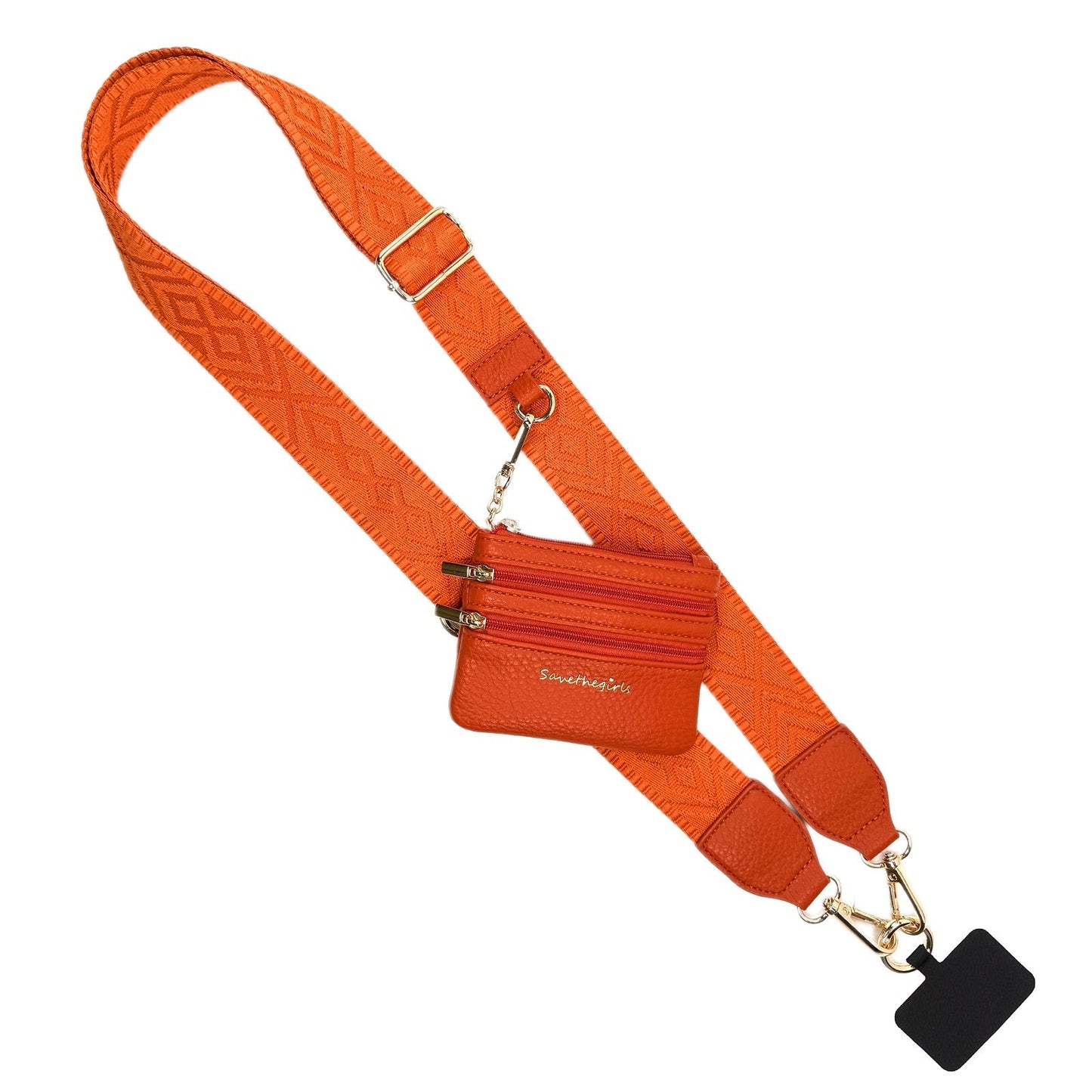 Clip & Go Strap w/Zippered Pouch Classic - FiveBeelow