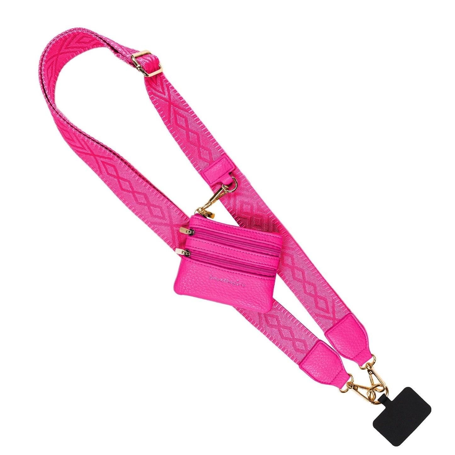 Clip & Go Strap w/Zippered Pouch Classic - FiveBeelow