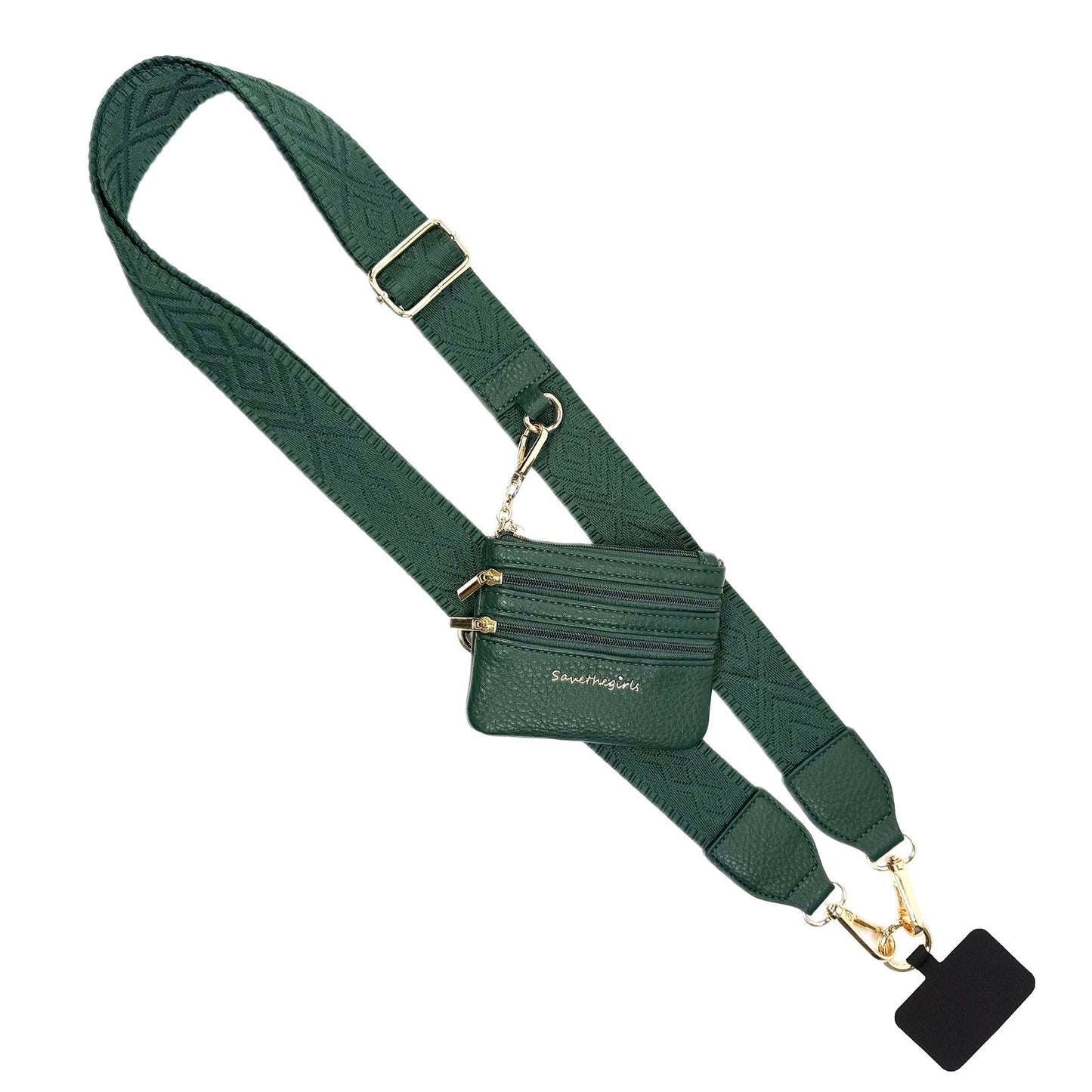 Clip & Go Strap w/Zippered Pouch Classic - FiveBeelow