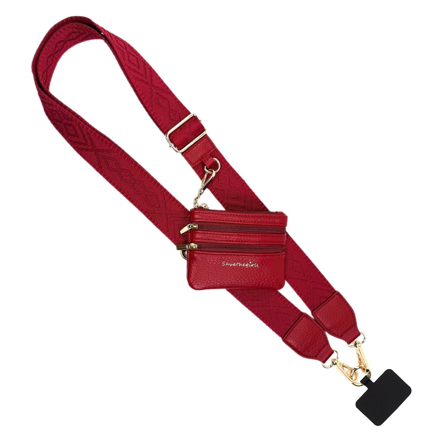 Clip & Go Strap w/Zippered Pouch Classic - FiveBeelow