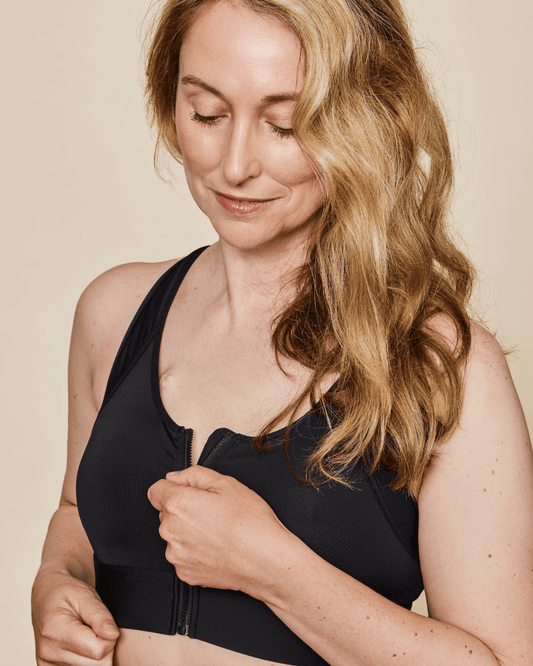 Hero Front‑Closure Sports Bra - Black - FiveBeelow