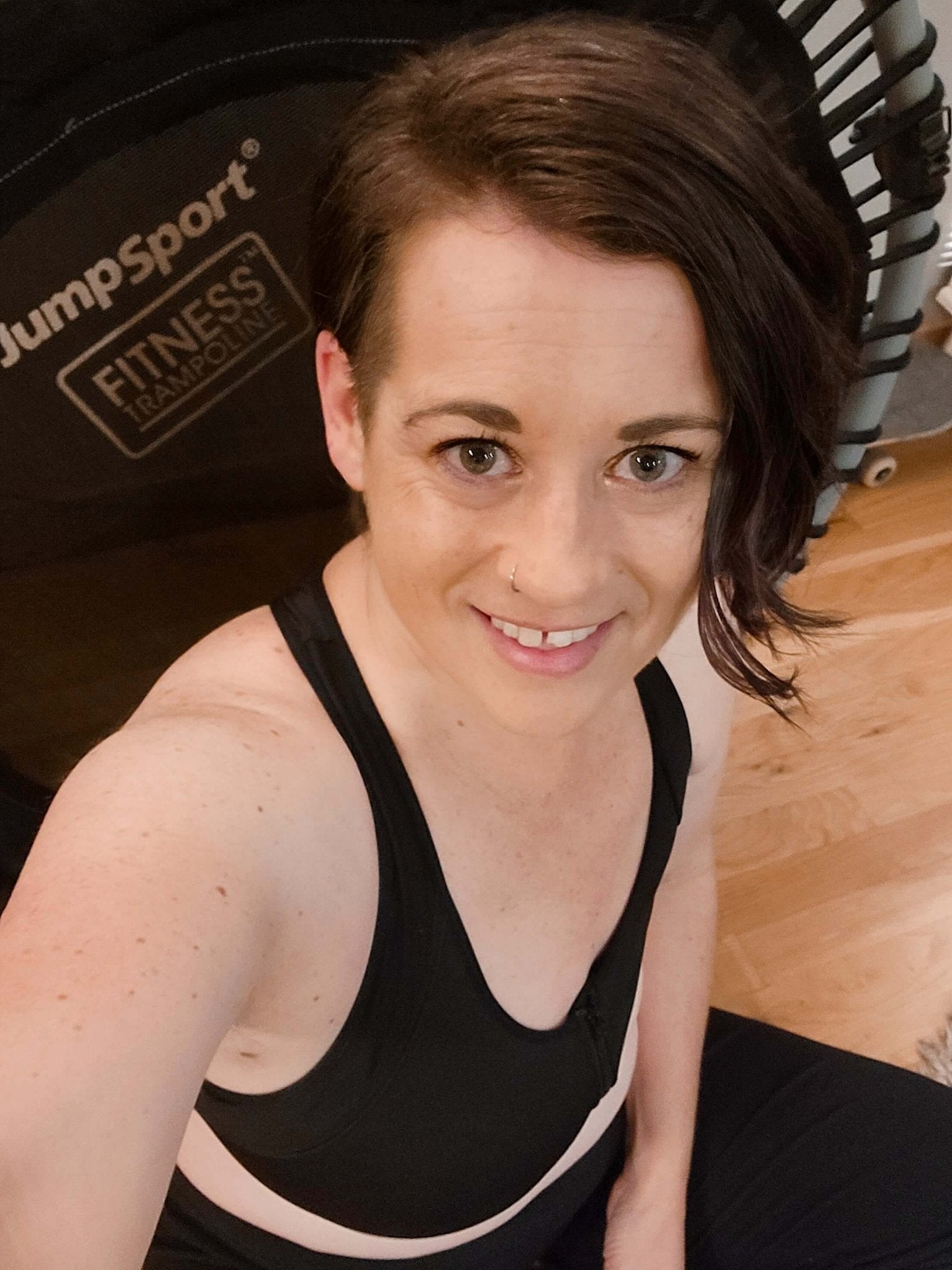 Hero Front‑Closure Sports Bra - Black - FiveBeelow