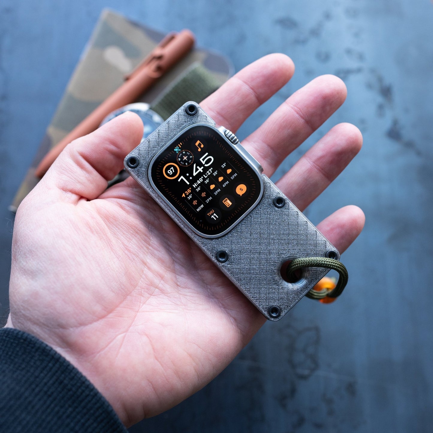 miniphone ultra (mpu) case for Apple Watch Ultra 1/2/3 - dark grey - FiveBeelow