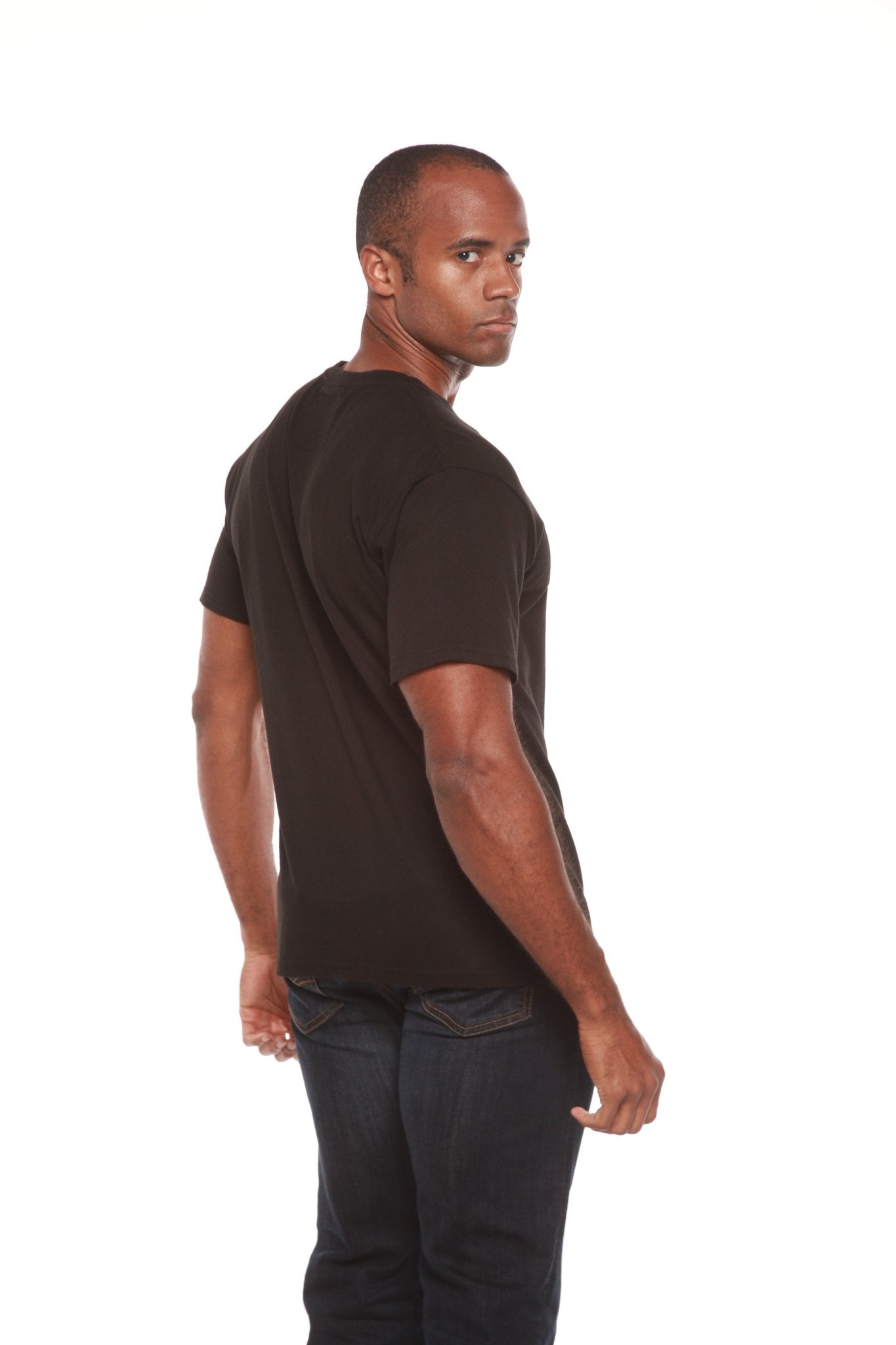 The Original Men's Bamboo Viscose/Organic Cotton Short Sleeve T-Shirt - Classic Cut - FiveBeelow