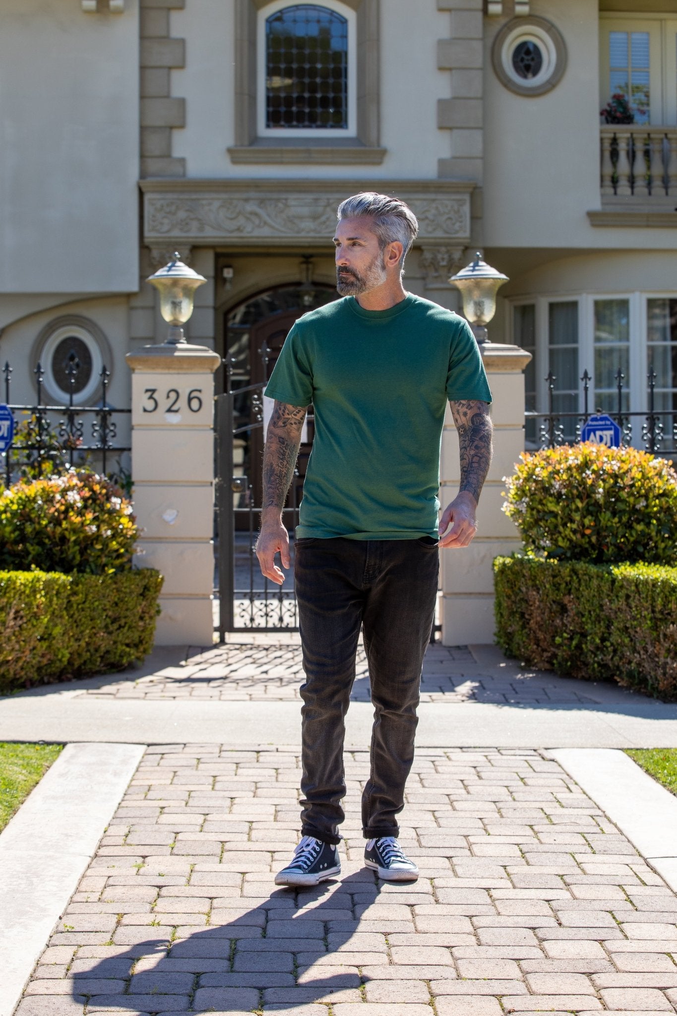 The Original Men's Bamboo Viscose/Organic Cotton Short Sleeve T-Shirt - Classic Cut - FiveBeelow