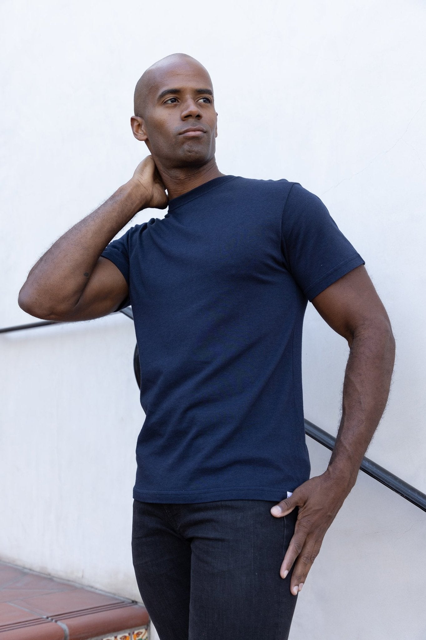The Original Men's Bamboo Viscose/Organic Cotton Short Sleeve T-Shirt - Classic Cut - FiveBeelow